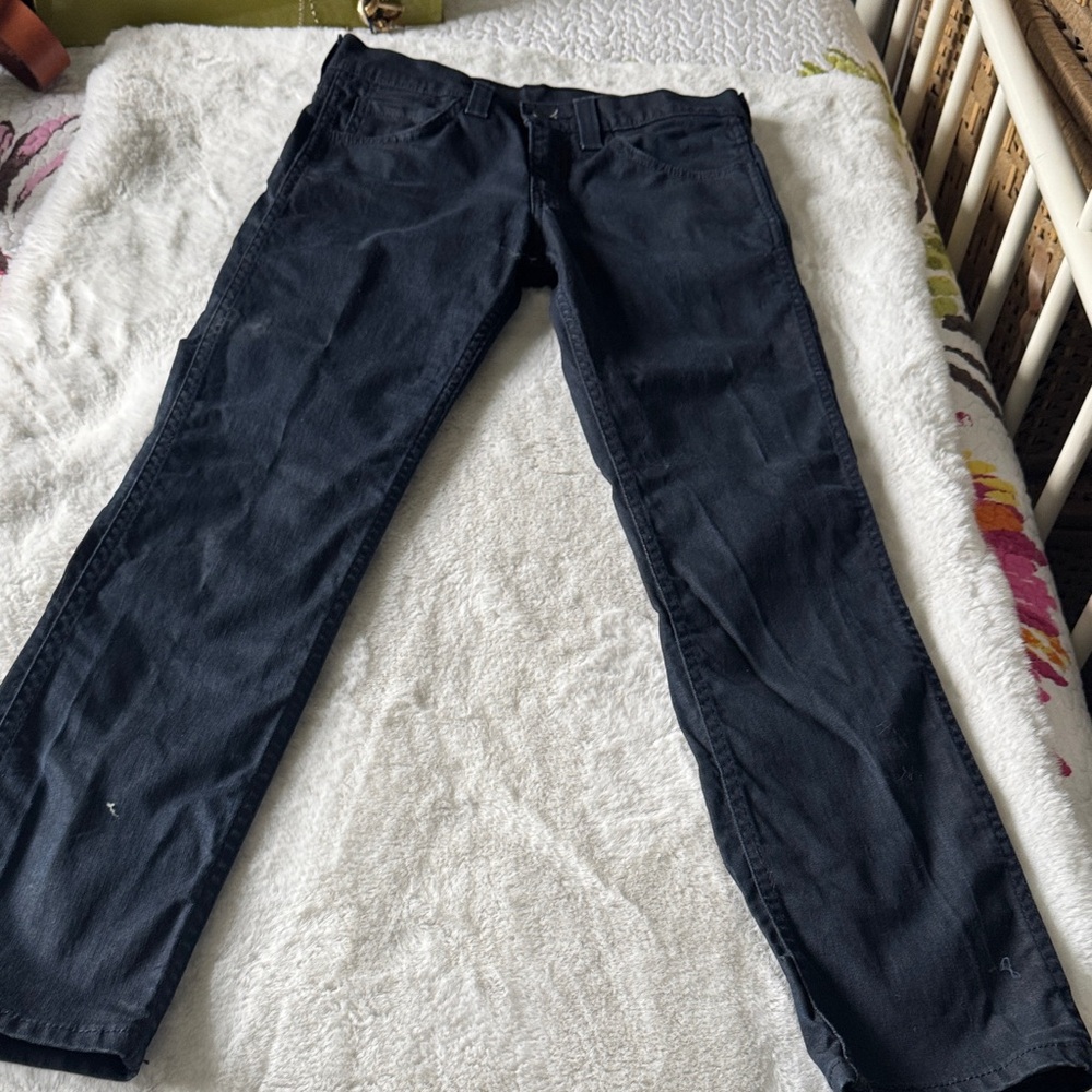 Levi's Men's Dark Blue Straight Jeans